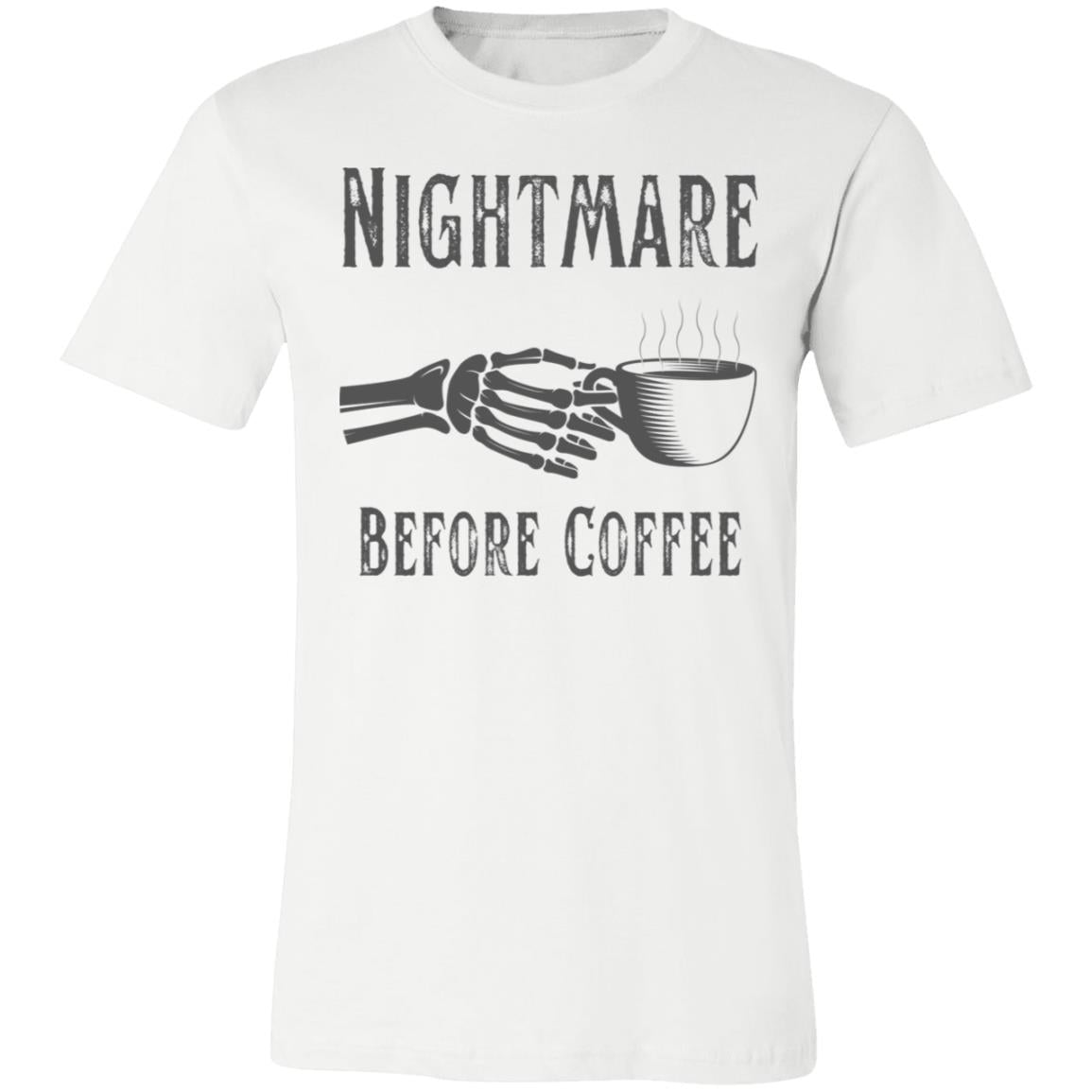 Nightmare Before Coffee Unisex Jersey Short-Sleeve T-Shirt