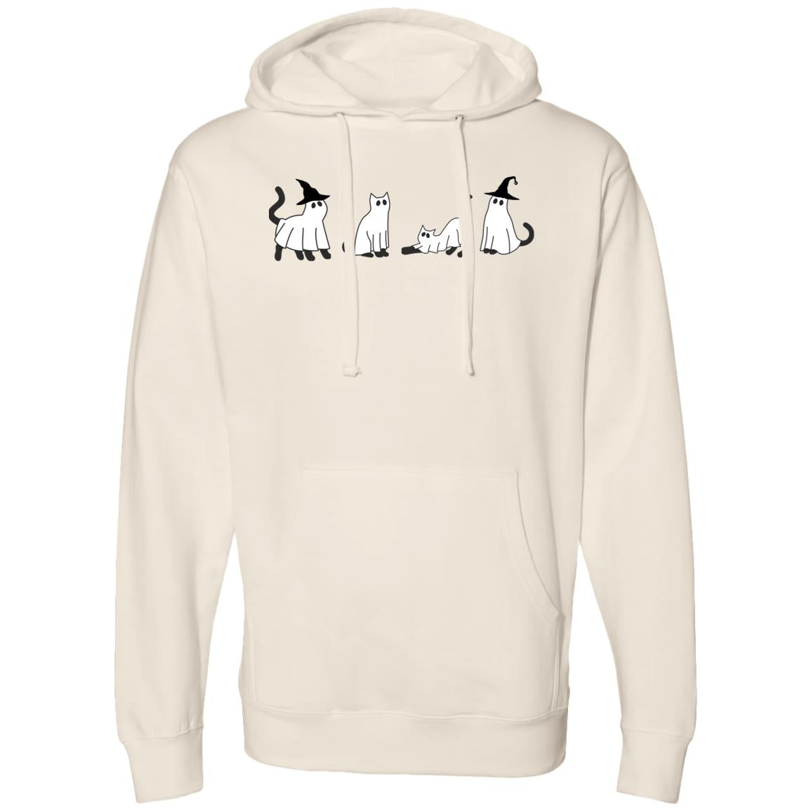Black Cat Midweight Hooded Sweatshirt