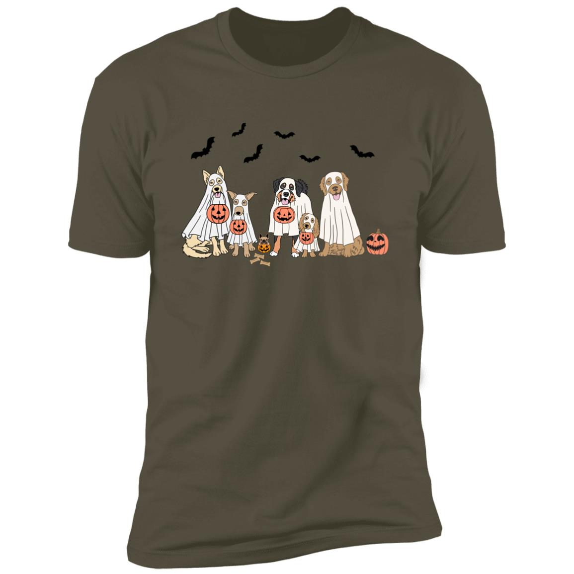 Trick or Treat Dogs Premium Short Sleeve T-Shirt