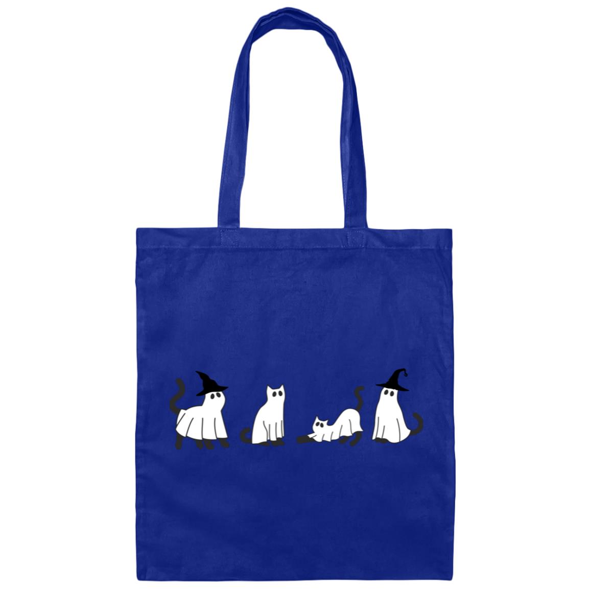 Black Cat Canvas Tote Bag