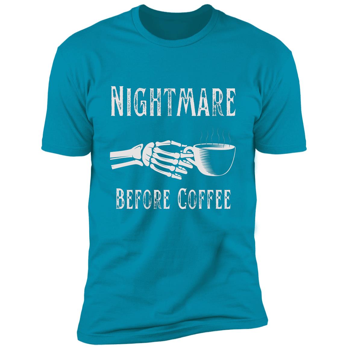 Nightmare Before Coffee Premium Short Sleeve T-Shirt