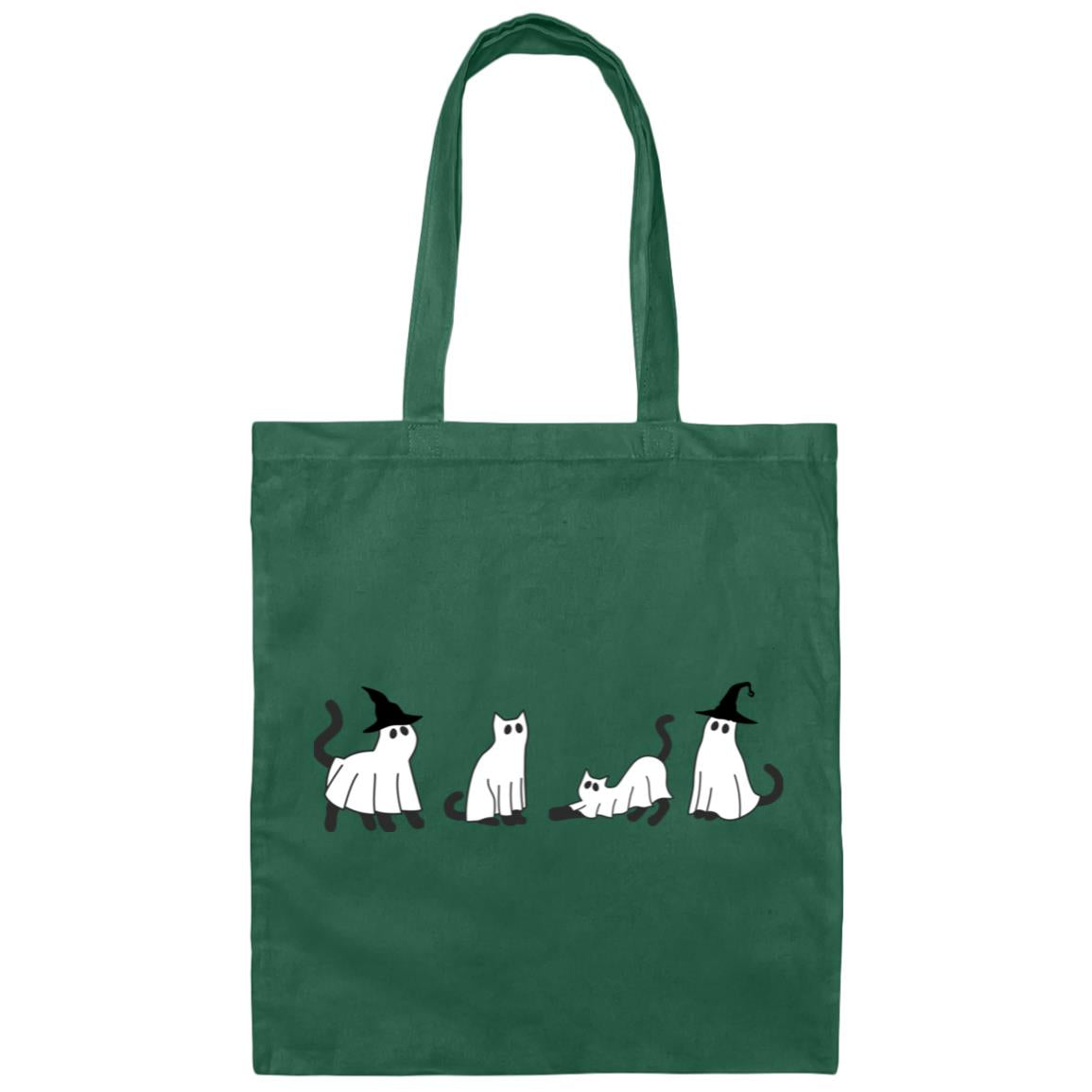 Black Cat Canvas Tote Bag