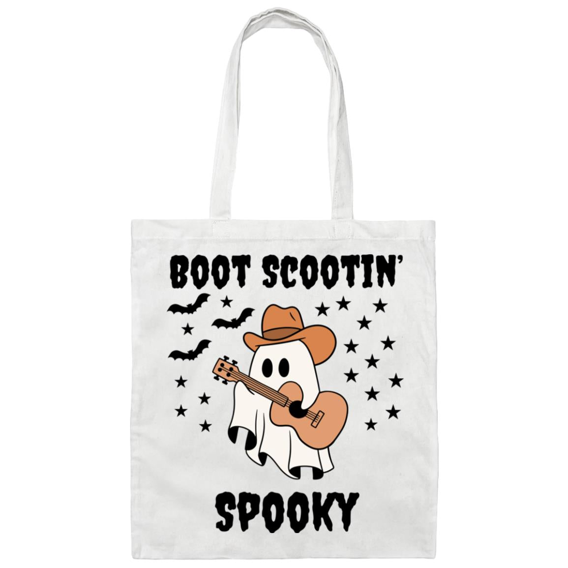 Boot Scootin' Spooky Canvas Tote Bag