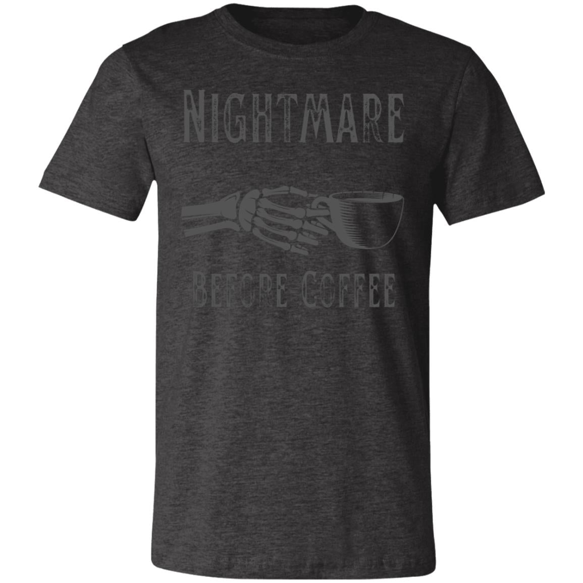 Nightmare Before Coffee Unisex Jersey Short-Sleeve T-Shirt