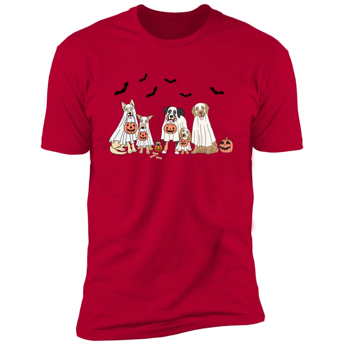 Trick or Treat Dogs Premium Short Sleeve T-Shirt