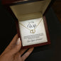 To My Wife - 14k Gold Filled 18 Single Cut Diamonds