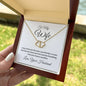 To My Wife - 14k Gold Filled 18 Single Cut Diamonds