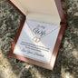 To My Wife - 14k Gold Filled 18 Single Cut Diamonds