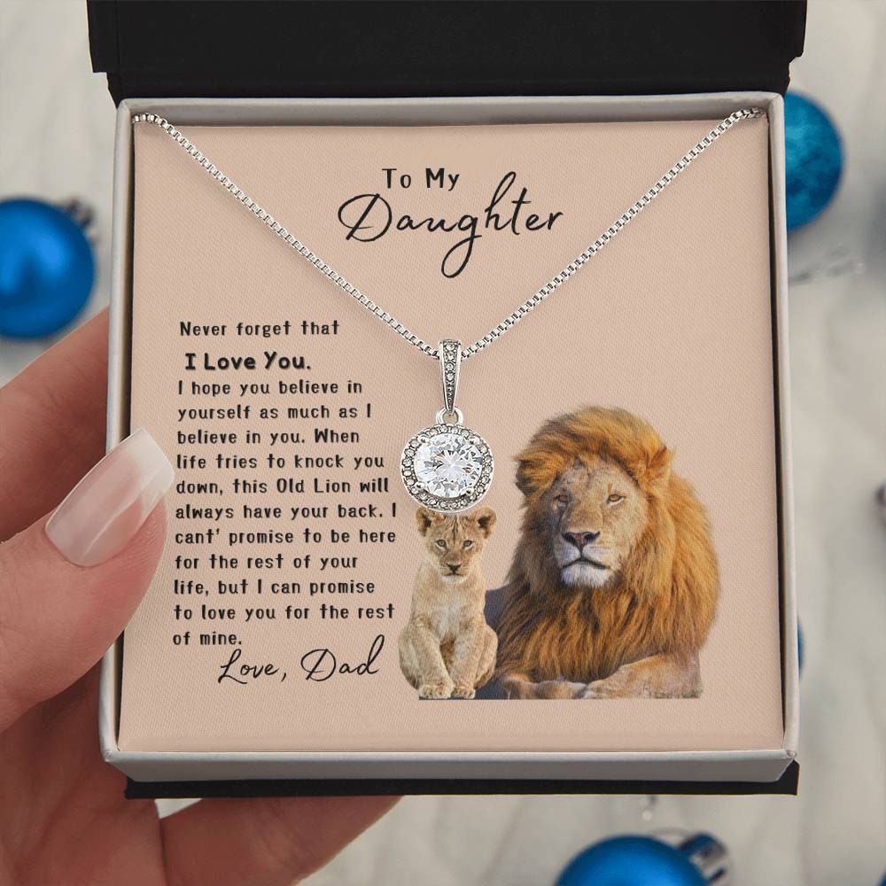 To My Daughter | I Love You - Eternal Hope Necklace