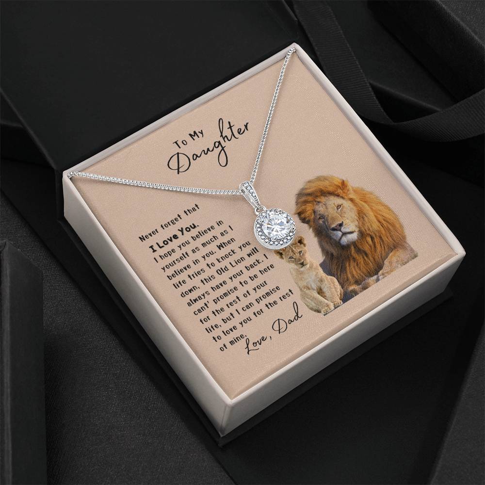 To My Daughter | I Love You - Eternal Hope Necklace