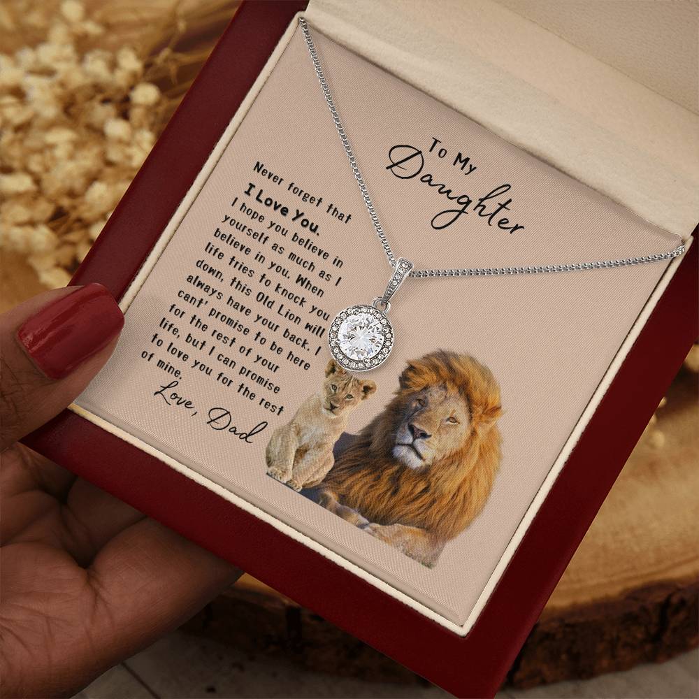 To My Daughter | I Love You - Eternal Hope Necklace