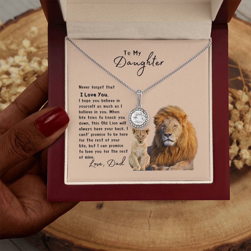 To My Daughter | I Love You - Eternal Hope Necklace