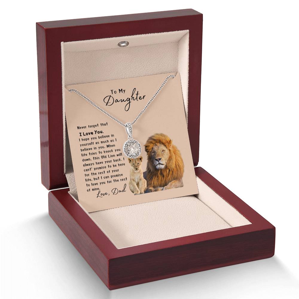 To My Daughter | I Love You - Eternal Hope Necklace