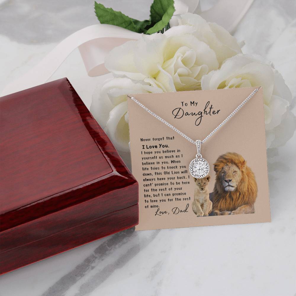 To My Daughter | I Love You - Eternal Hope Necklace