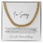 I'm Sorry | Boyfriend | Husband | Soulmate | Cuban Chain Necklace