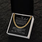 To My Future Husband | I Love You | Cuban Link Chain
