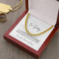 I'm Sorry | Boyfriend | Husband | Soulmate | Cuban Chain Necklace