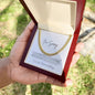 I'm Sorry | Boyfriend | Husband | Soulmate | Cuban Chain Necklace