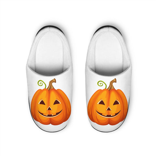 Women's Halloween Jack-O-Latern Indoor Slippers