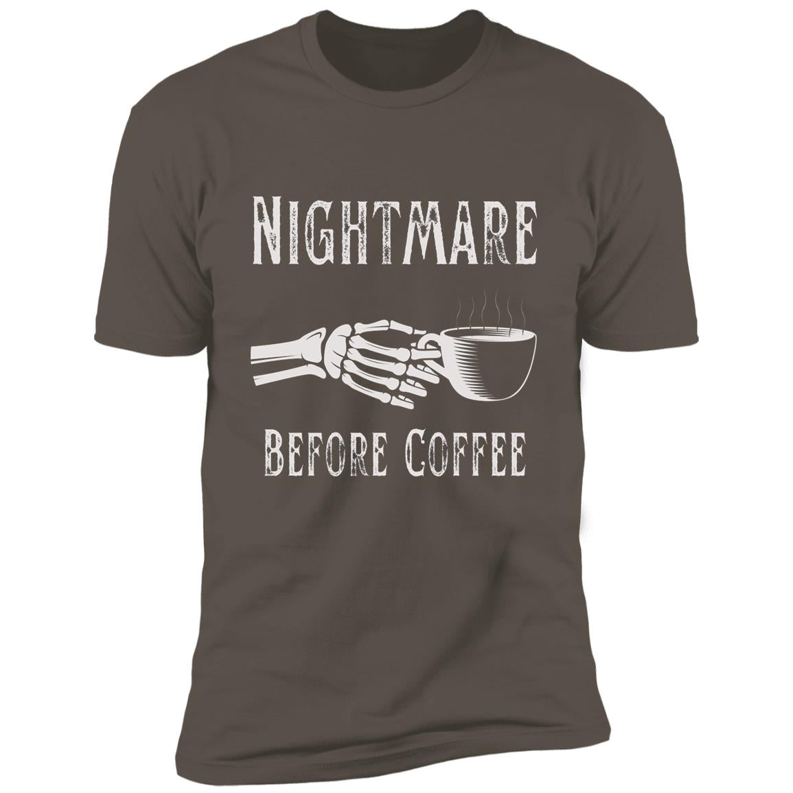 Nightmare Before Coffee Premium Short Sleeve T-Shirt