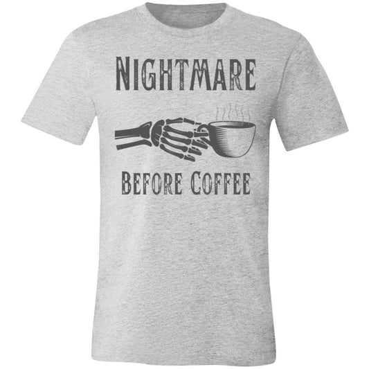 Nightmare Before Coffee Unisex Jersey Short-Sleeve T-Shirt