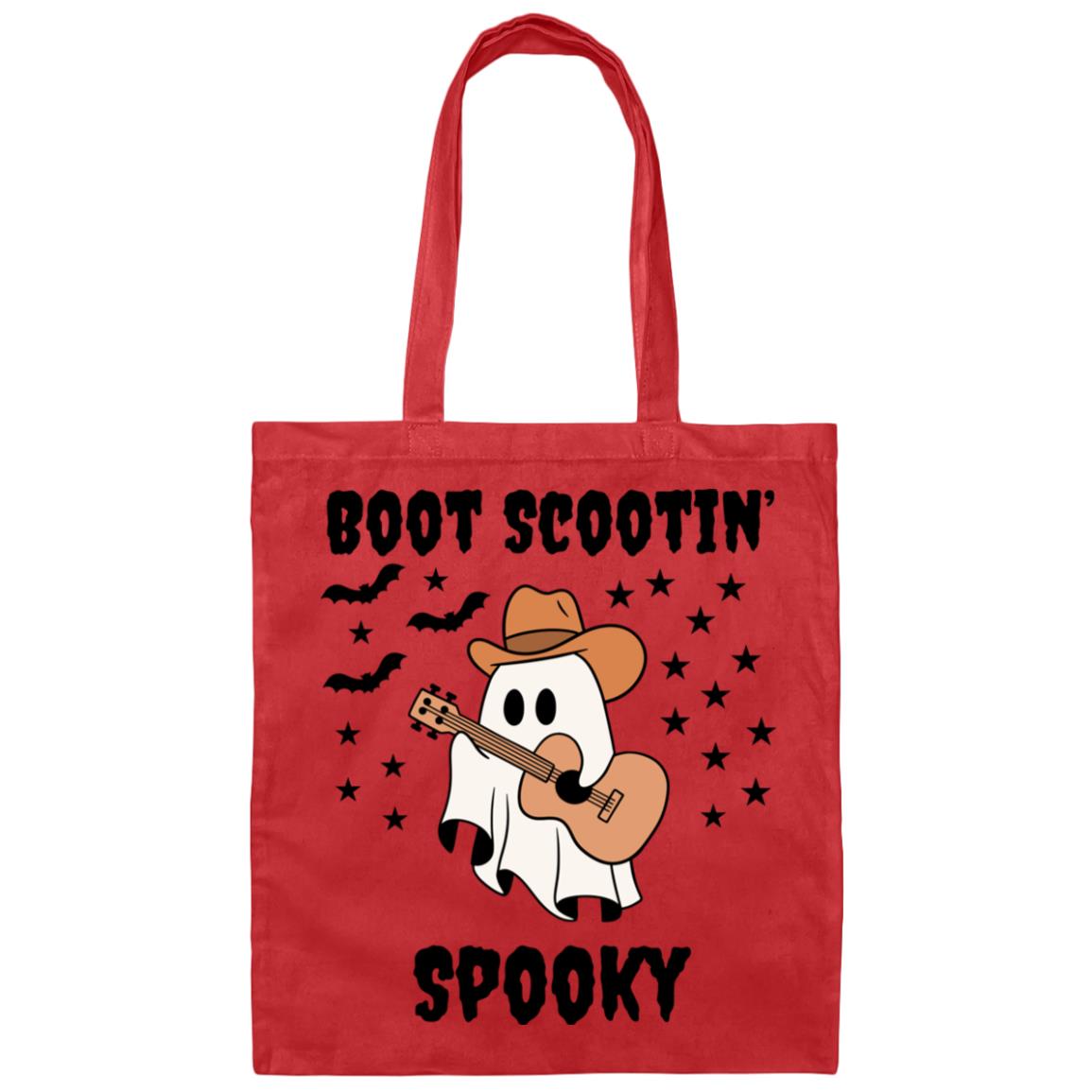 Boot Scootin' Spooky Canvas Tote Bag