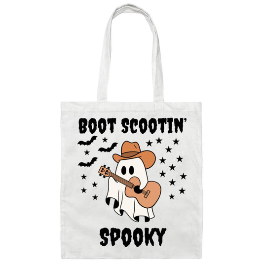 Boot Scootin' Spooky Canvas Tote Bag