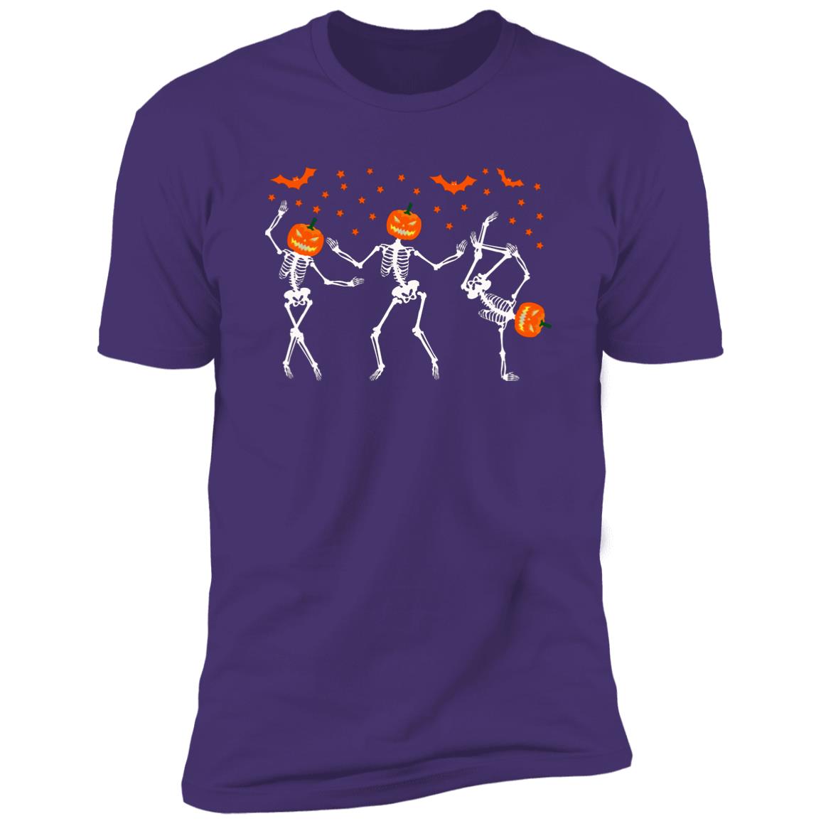 Dancing Skeleton Halloween Premium Short Sleeve T-Shirt