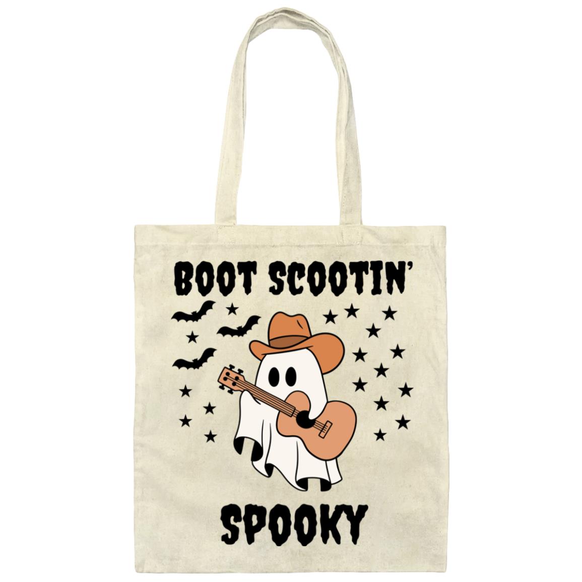 Boot Scootin' Spooky Canvas Tote Bag