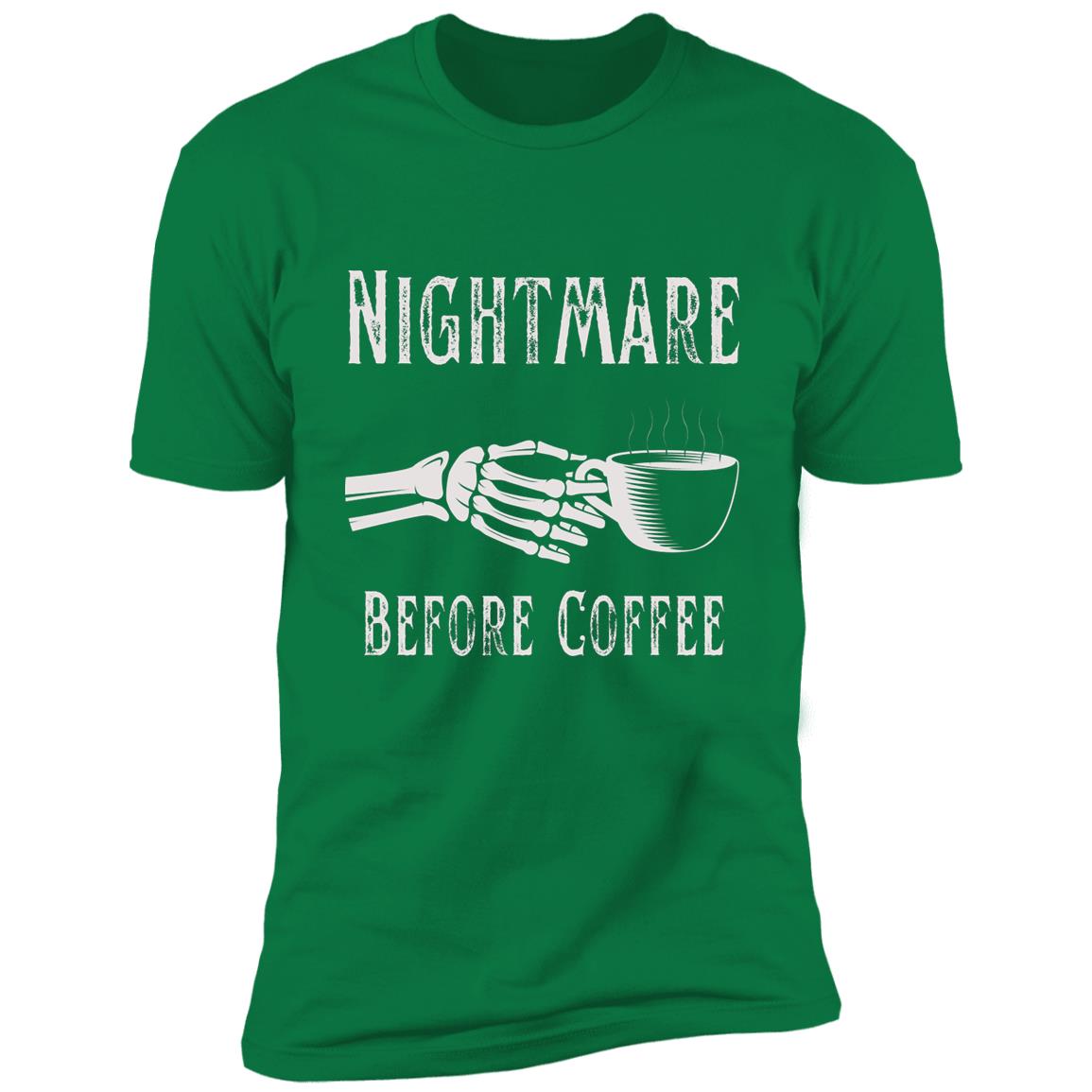 Nightmare Before Coffee Premium Short Sleeve T-Shirt