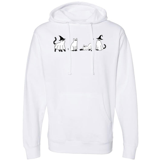 Black Cat Midweight Hooded Sweatshirt