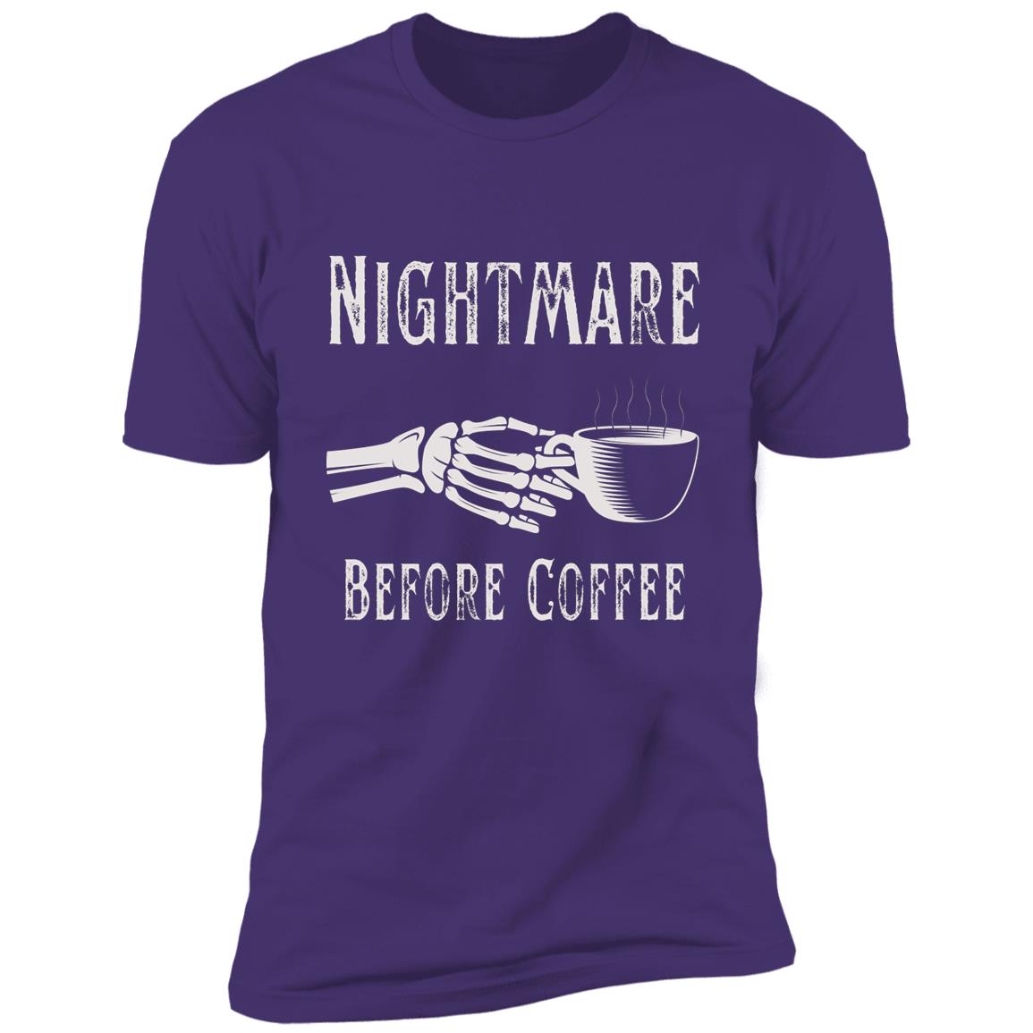 Nightmare Before Coffee Premium Short Sleeve T-Shirt
