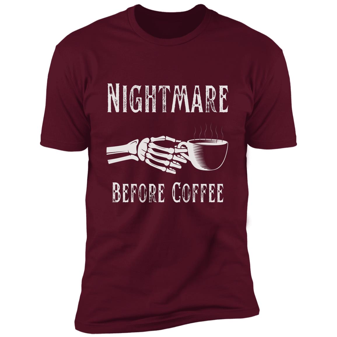 Nightmare Before Coffee Premium Short Sleeve T-Shirt
