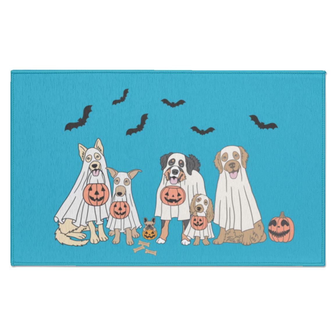 Trick or Treat Dogs Indoor Doormat