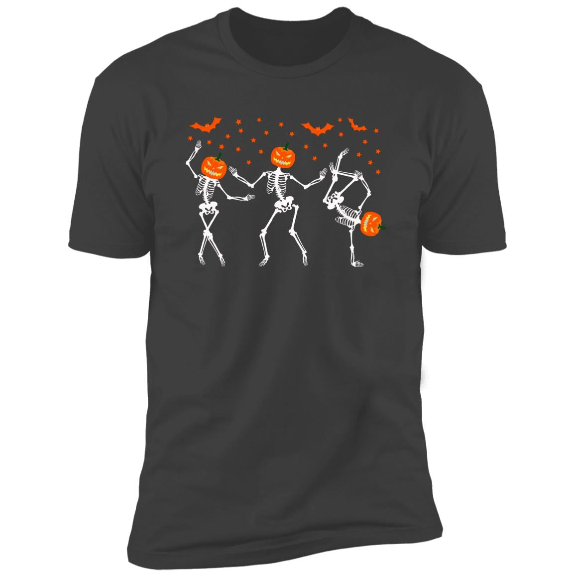 Dancing Skeleton Halloween Premium Short Sleeve T-Shirt