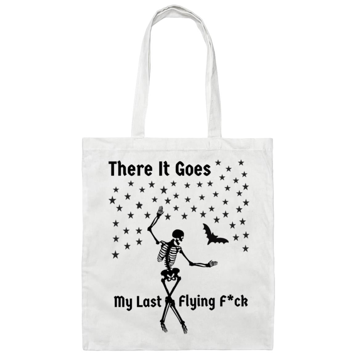 There Goes My Last Flying F*ck Canvas Tote Bag