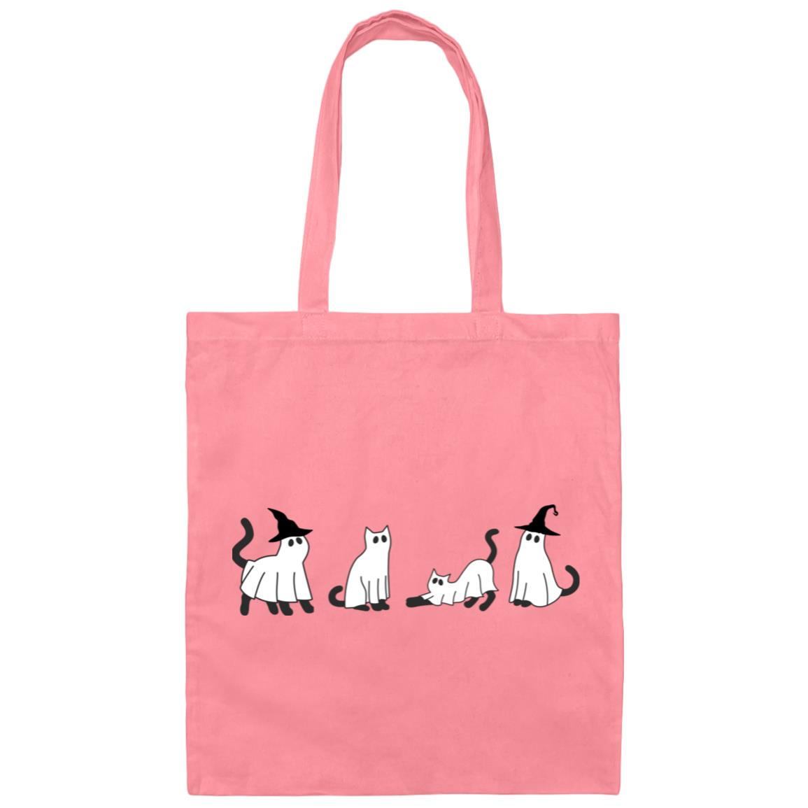 Black Cat Canvas Tote Bag