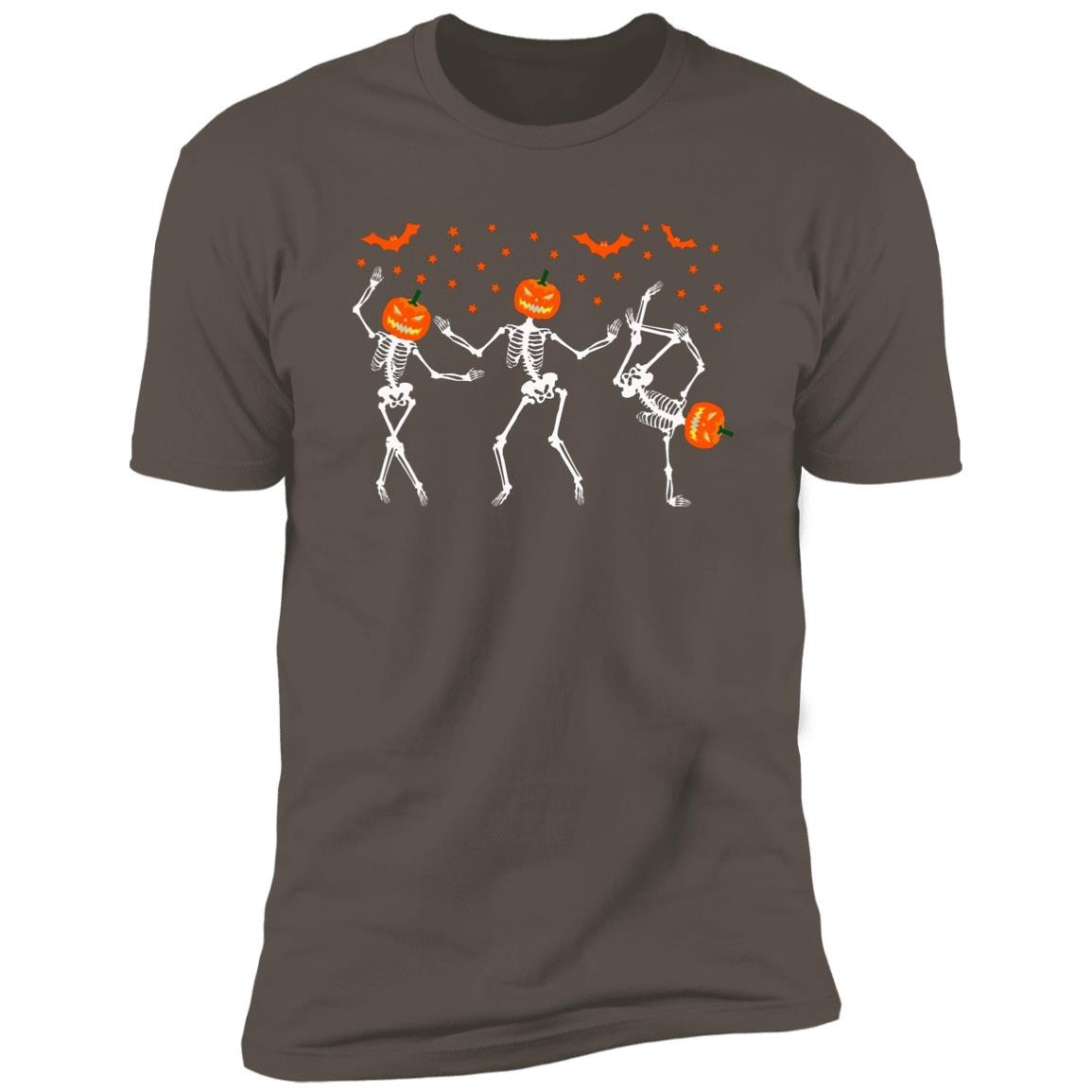 Dancing Skeleton Halloween Premium Short Sleeve T-Shirt