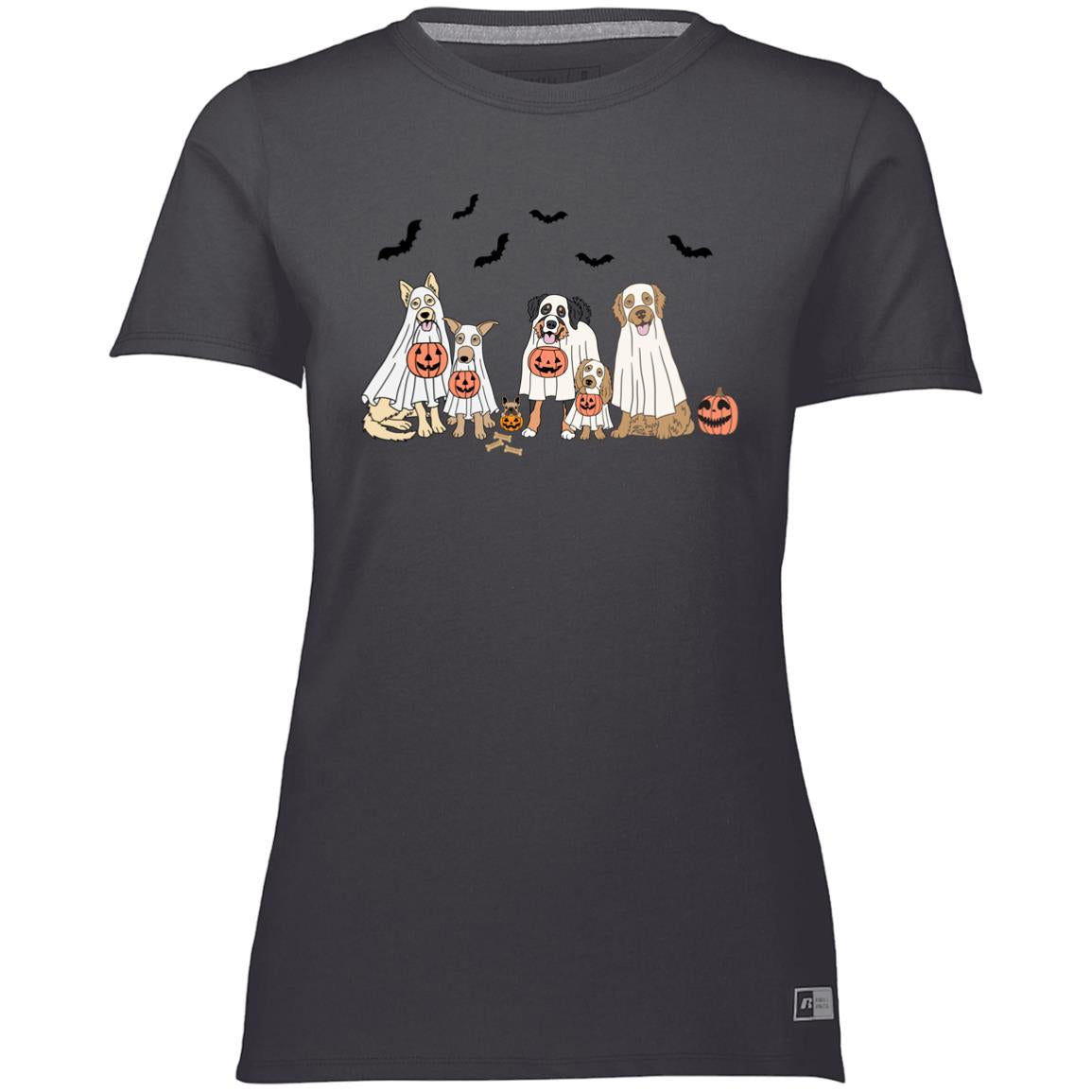 Trick or Treat Dogs Ladies’ Essential Dri-Power Tee