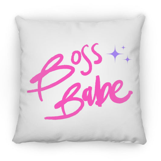 Boss Babe Large Square Pillow