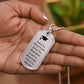 Graduation Necklace for your Grad - Dog Tag | Military Tag