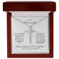 To My Future Wife | I Love You | Cross Necklace