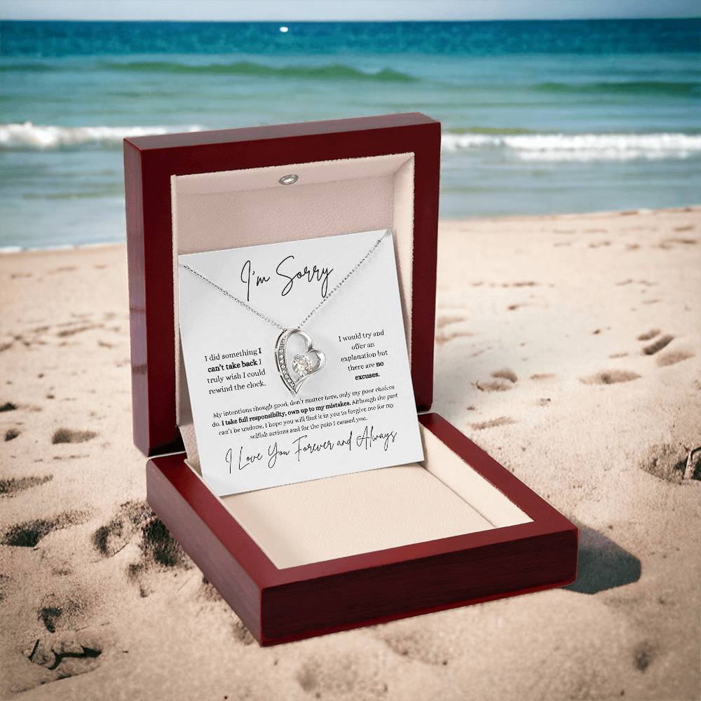 I'm Sorry | Girlfriend | Wife | Soulmate | Partner | Forever Love Necklace