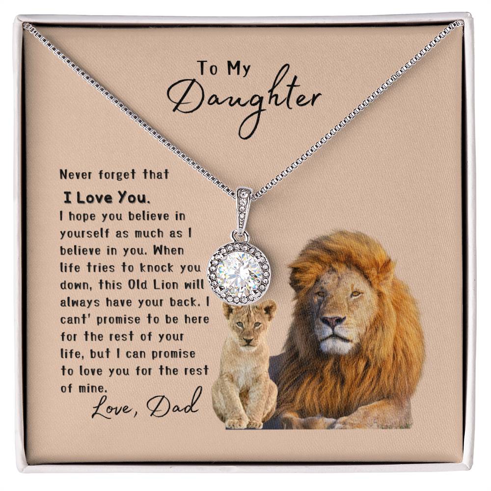 To My Daughter | I Love You - Eternal Hope Necklace