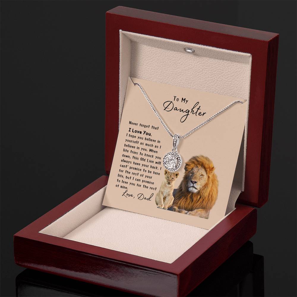 To My Daughter | I Love You - Eternal Hope Necklace