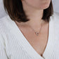 To My Beautiful Granddaughter Interlocking Heart Necklace 18k Gold